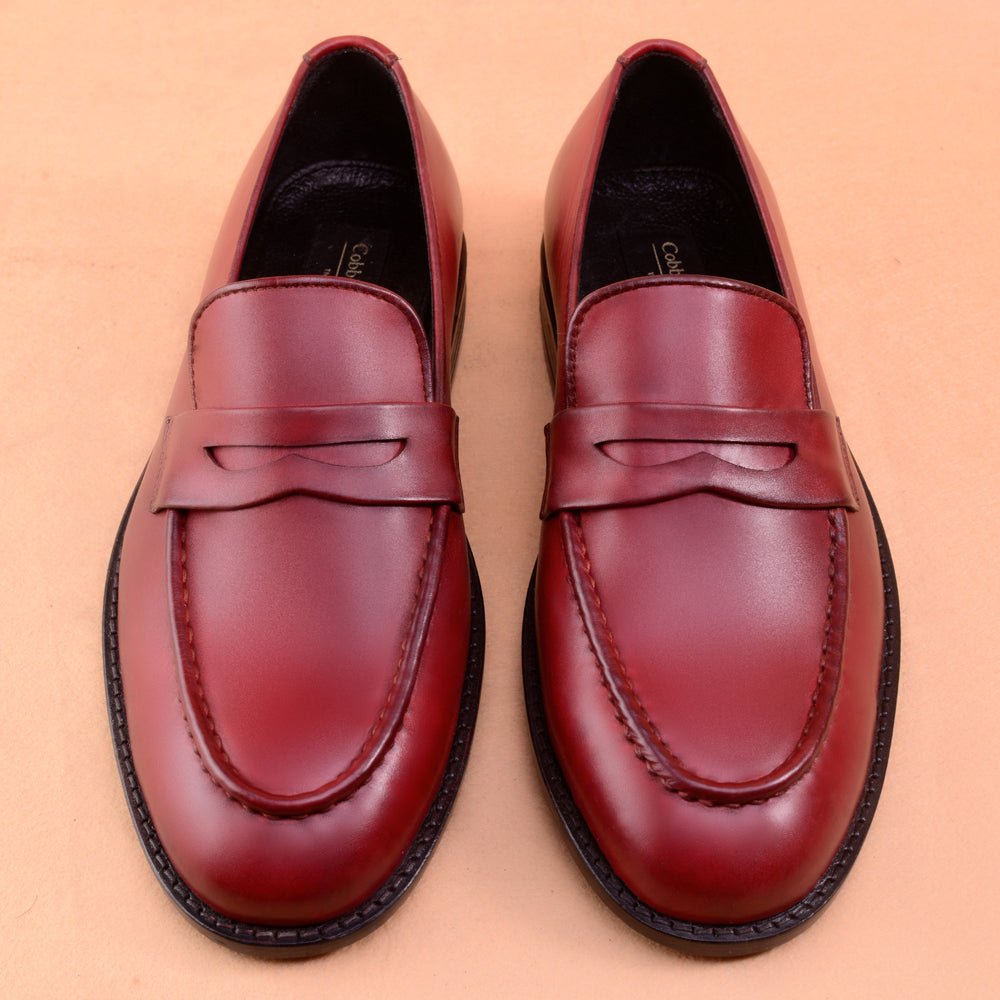 The Classic Burgundy Loafers