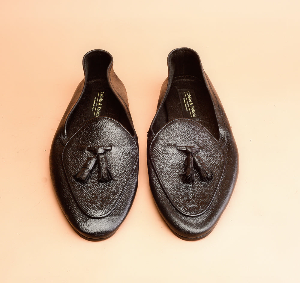 Black Driving Loafers
