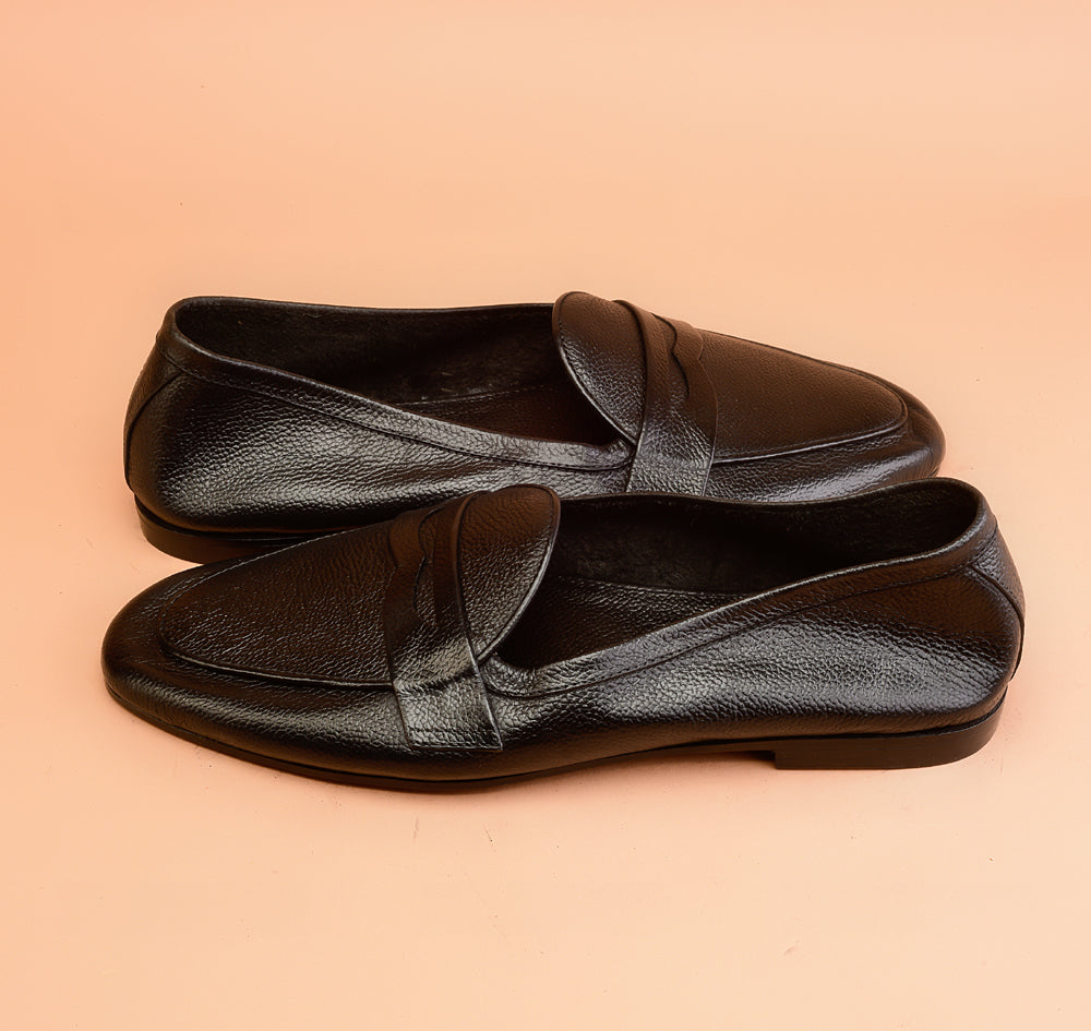 Black Penny Driving Loafers