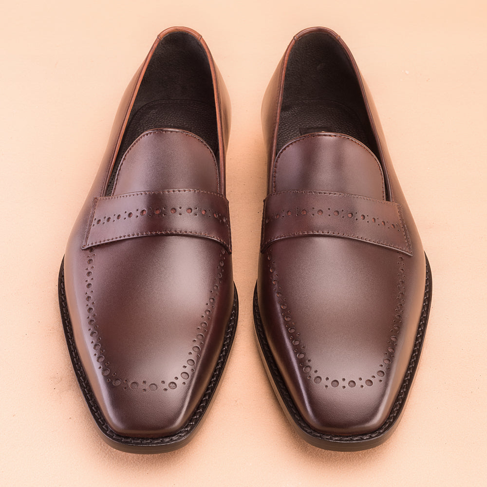 The Classic Bole Brown Loafers