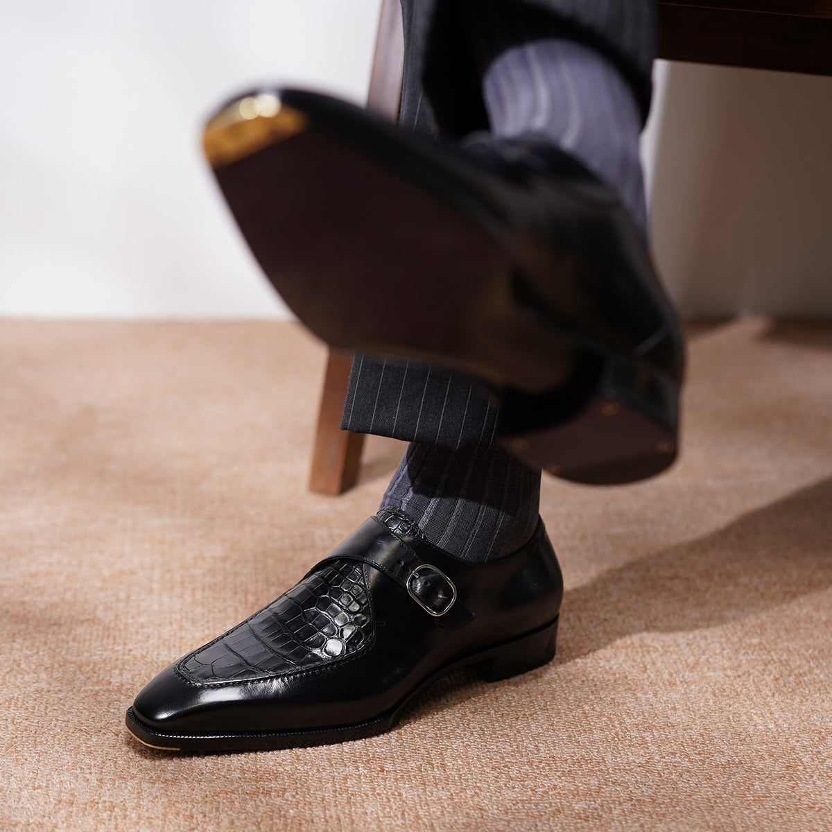 SINGLE MONK STRAPS 4010