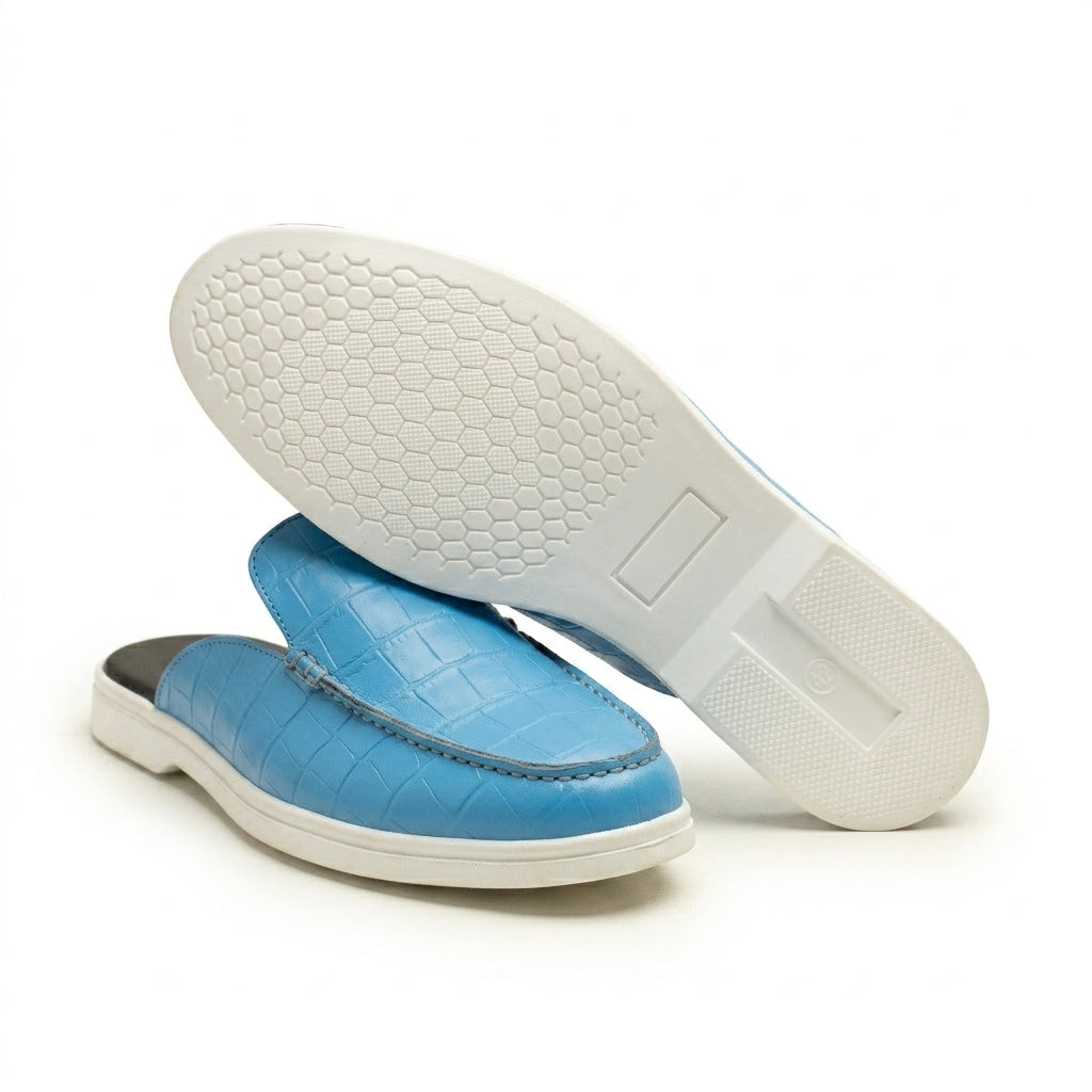 Ibiza leather mules by LAURVELLI - view 3