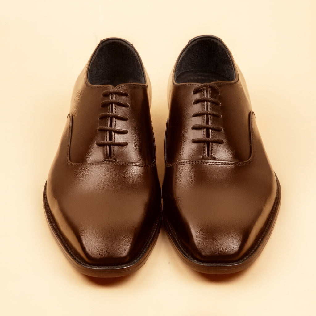 Dark Brown Oxfords Dress Shoes