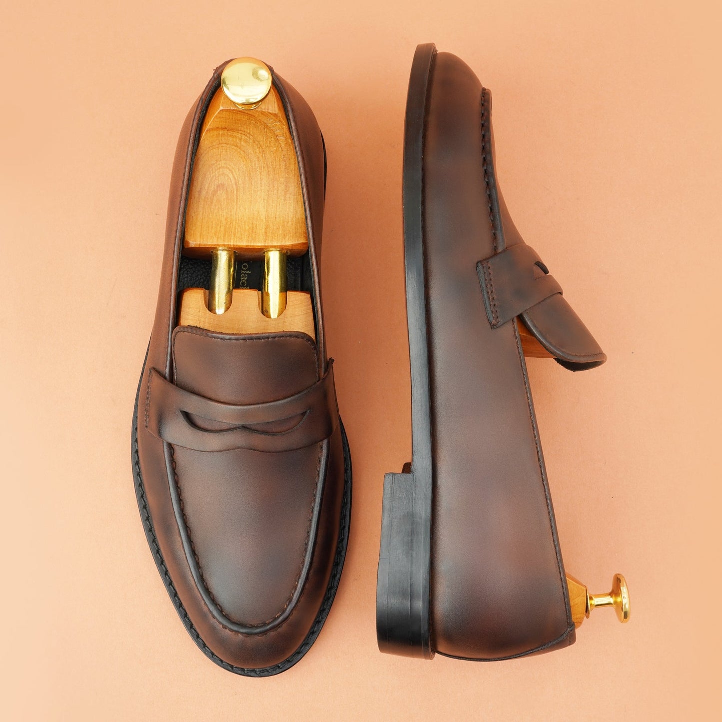 Coco Brown Penny Loafers