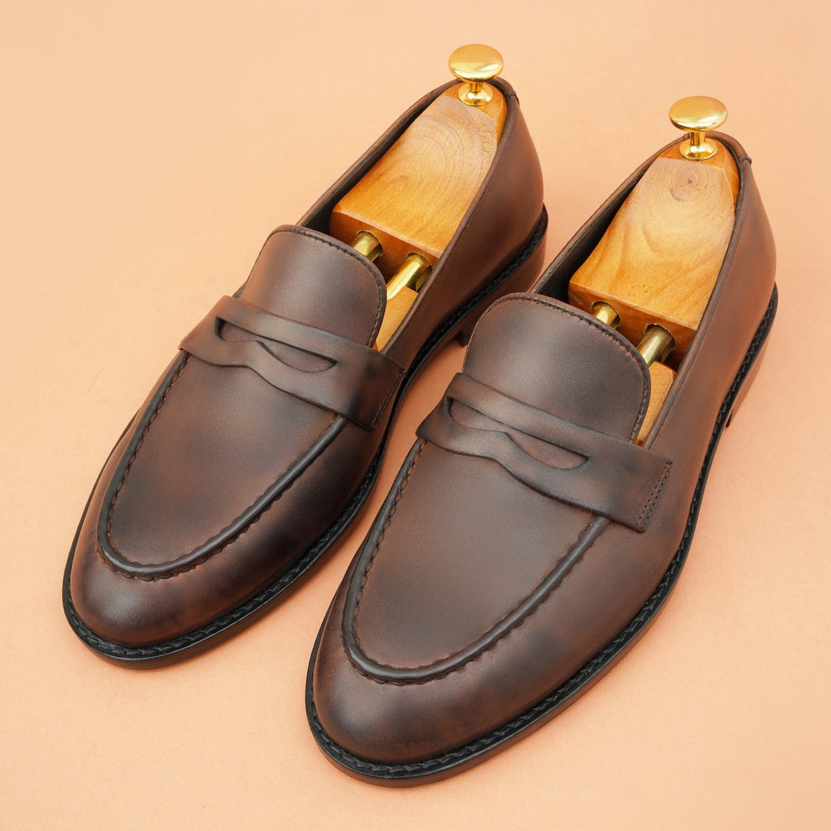 Coco Brown Penny Loafers