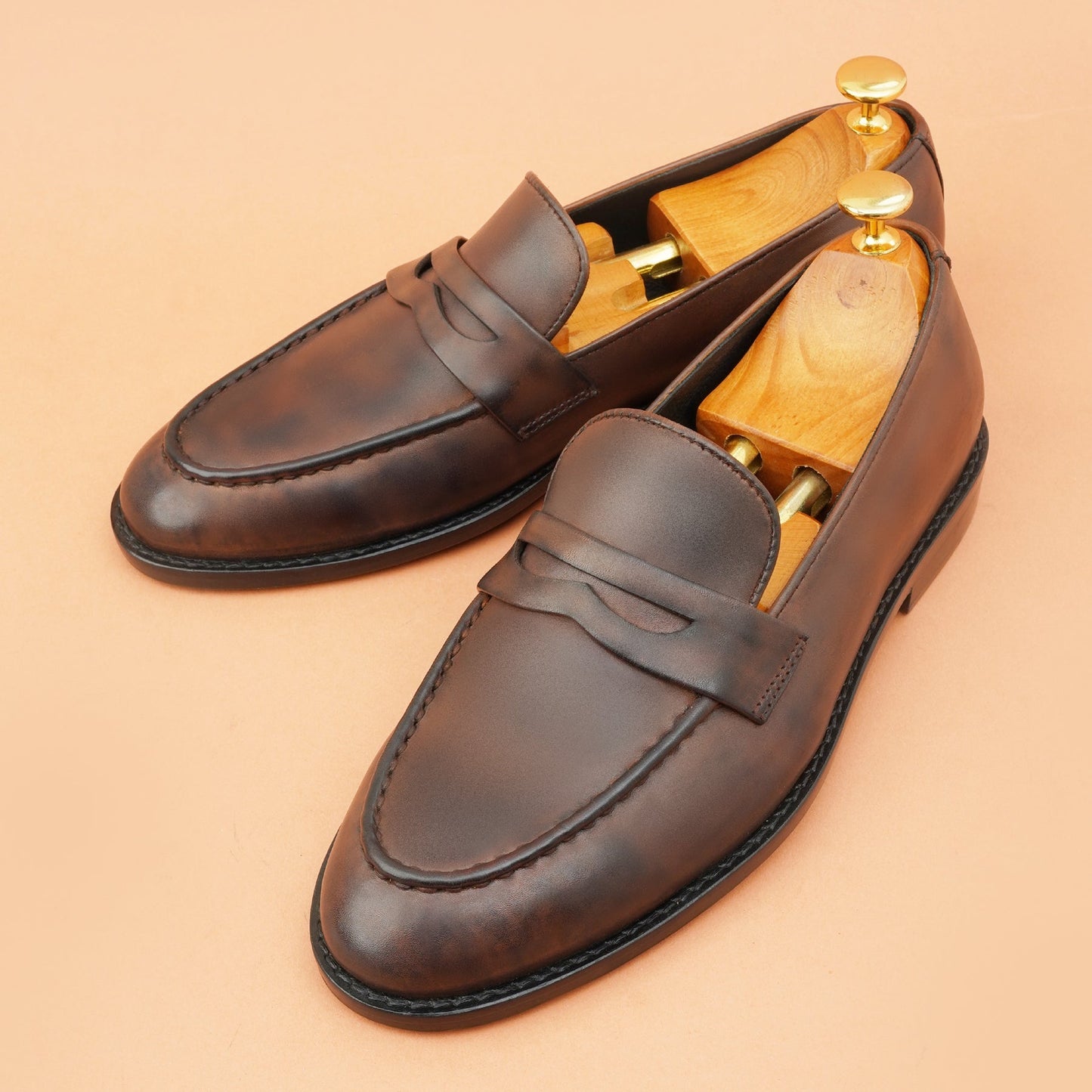 Coco Brown Penny Loafers