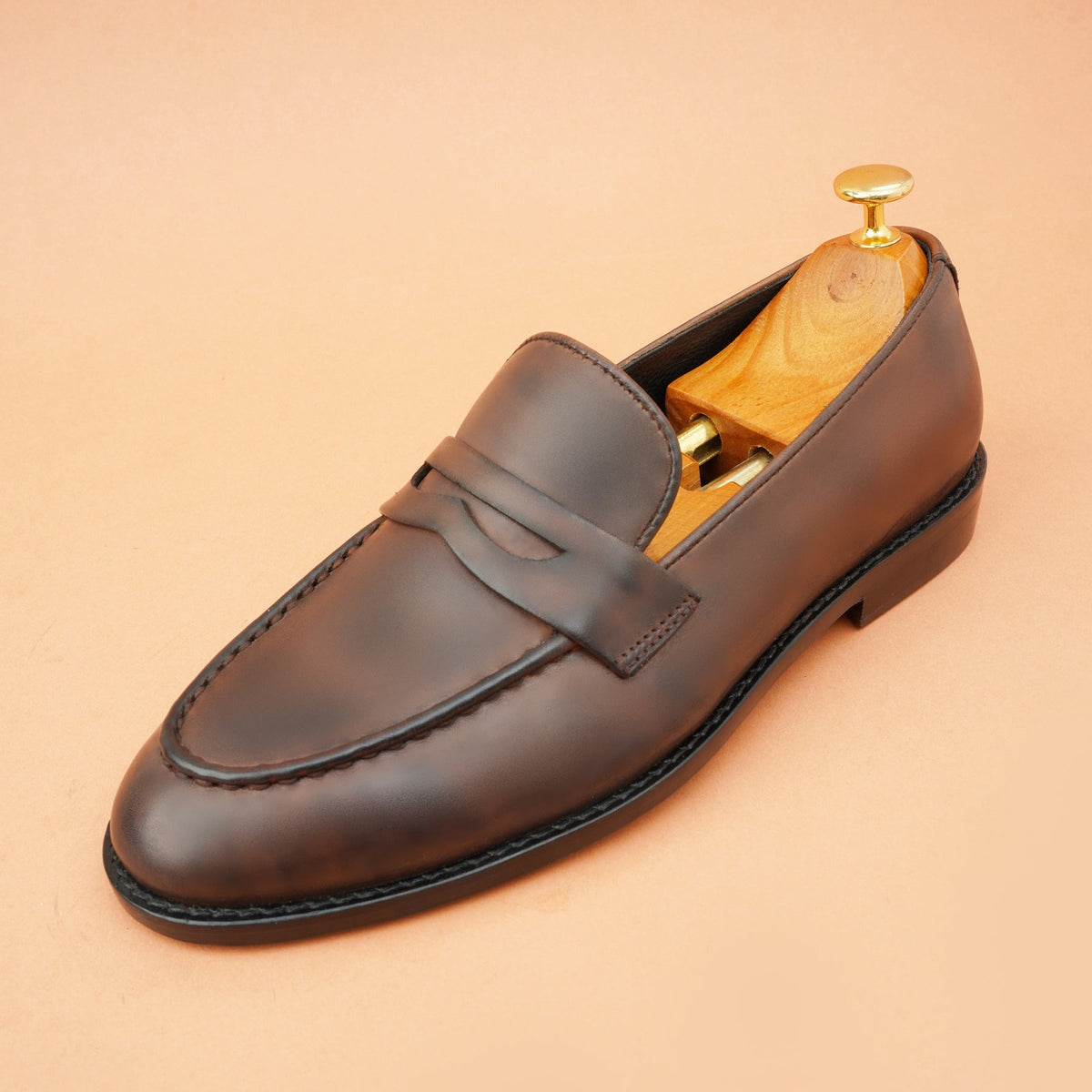 Coco Brown Penny Loafers
