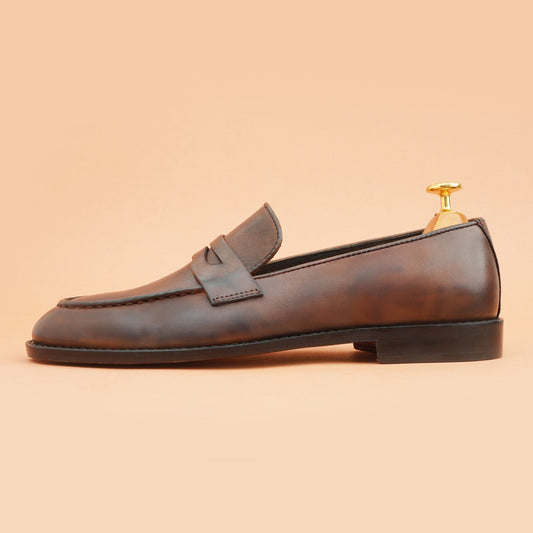 Coco Brown Penny Loafers