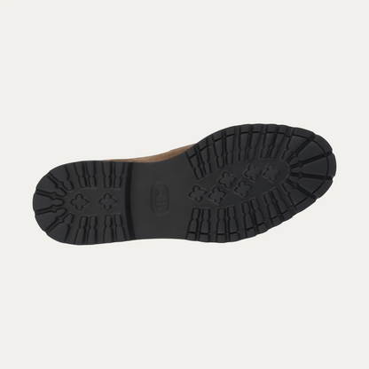 Suede Loafer in Light Brown