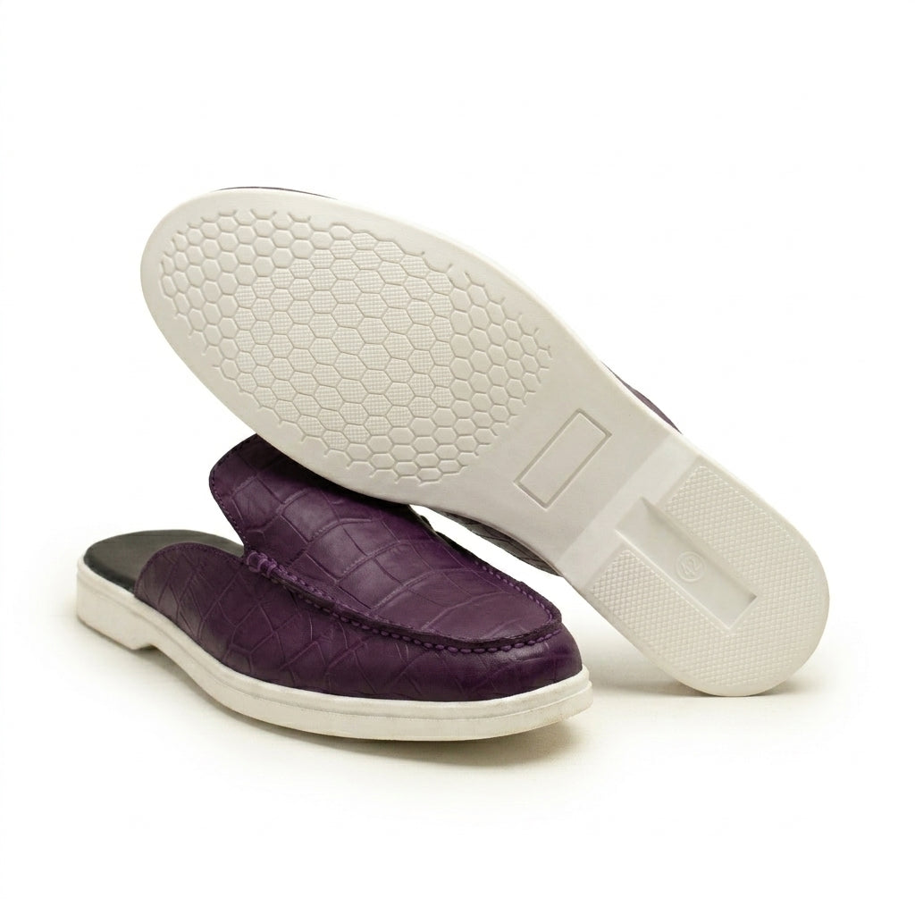 Navarra leather mules by LAURVELLI - view 3