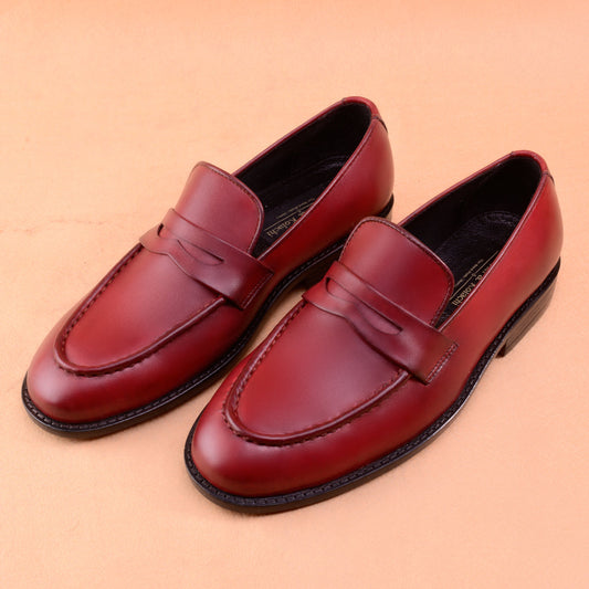 The Classic Burgundy  Loafers