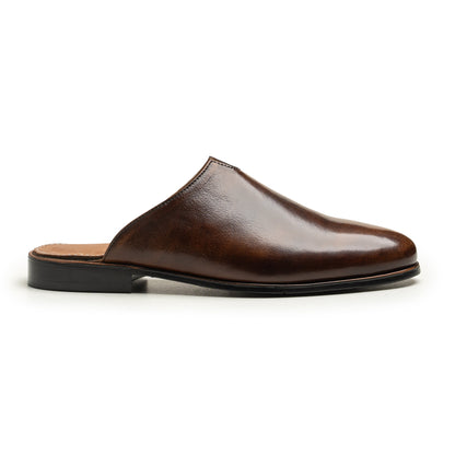 Arrochar Brown leather mules by LAURVELLI - view 1