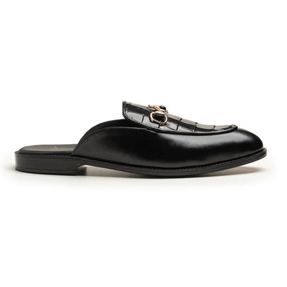 Lerwick Black leather mules by LAURVELLI - view 1