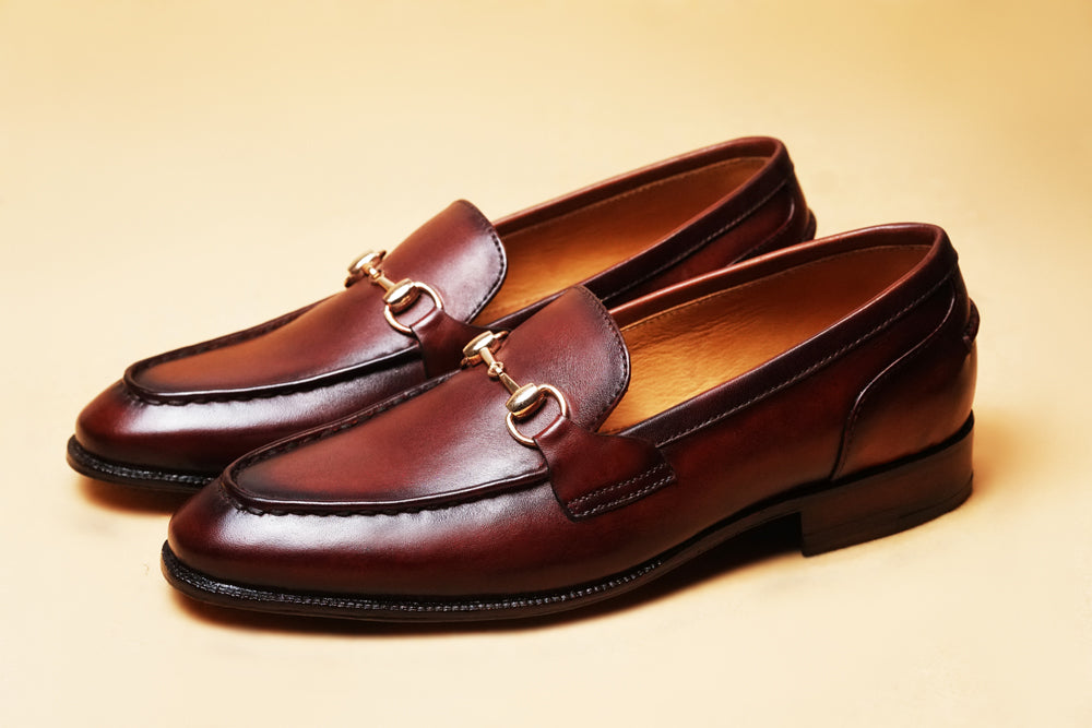 The Classic Red Brown Loafers