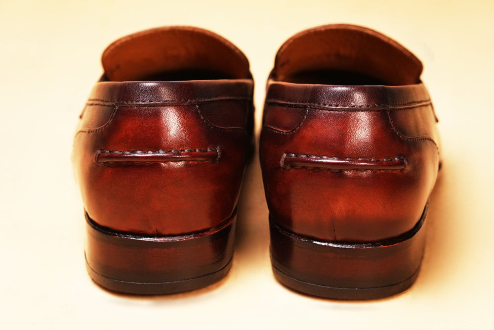 The Classic Red Brown Loafers