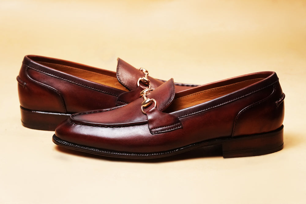 The Classic Red Brown Loafers