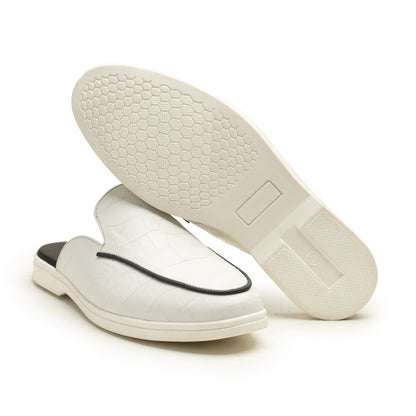 Gentry leather mules by LAURVELLI - view 3
