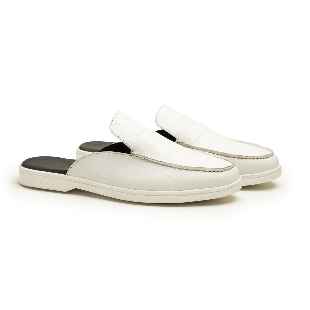 Zurich leather mules by LAURVELLI - view 2