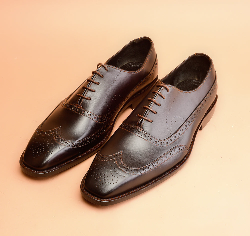 The Classic Dark Brown Oxford