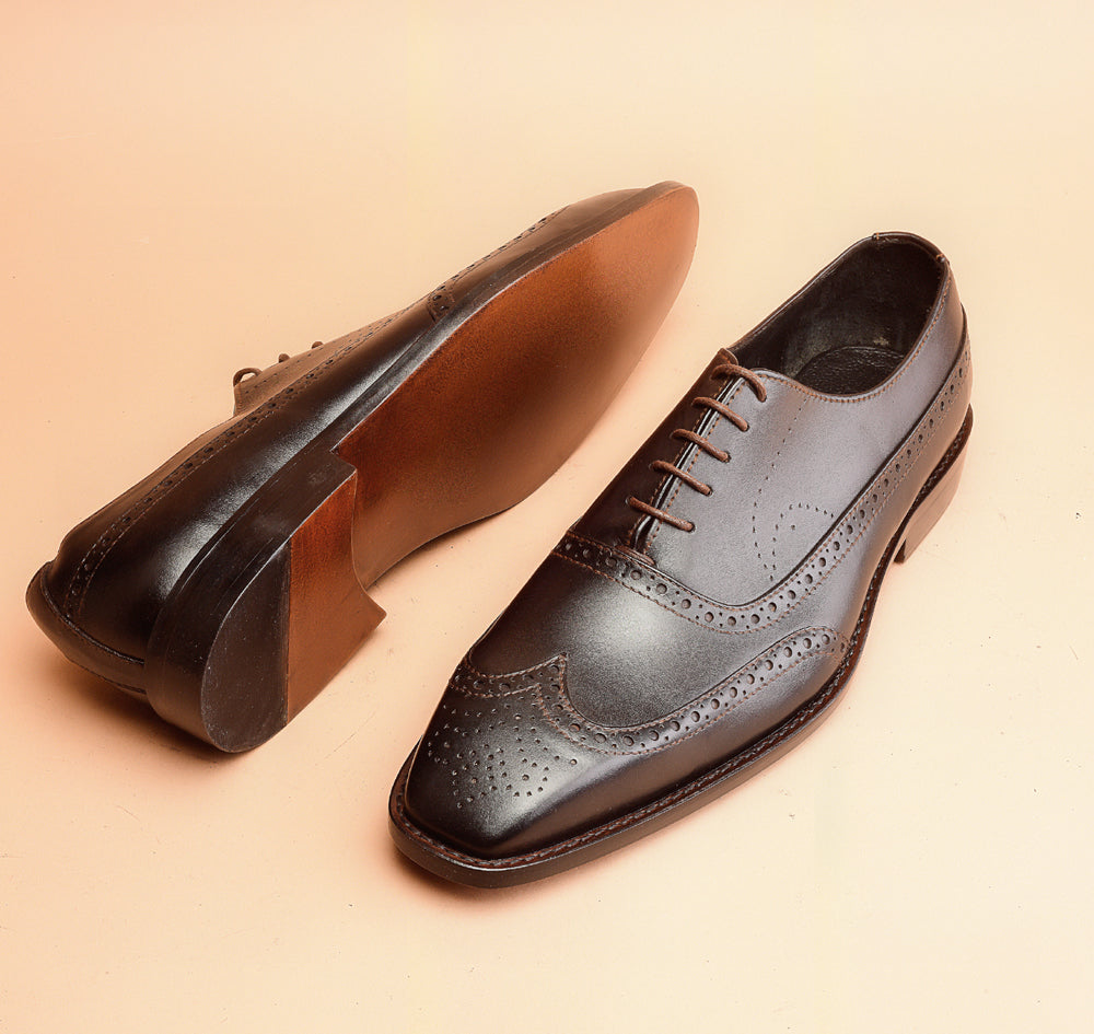 The Classic Dark Brown Oxford