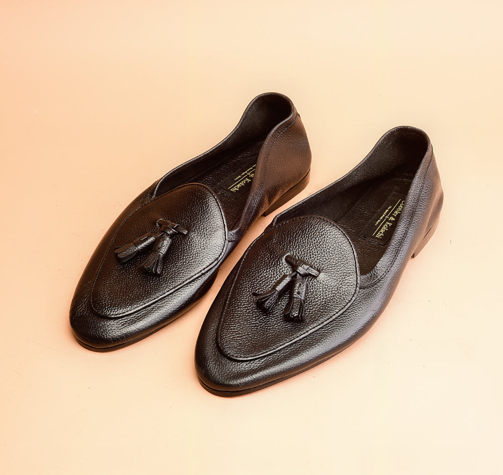 Black Driving Loafers