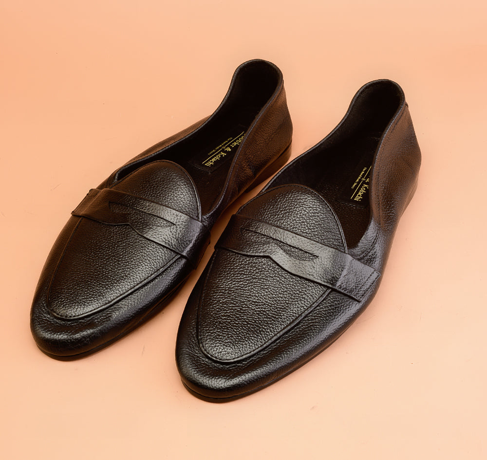 Black Penny Driving Loafers