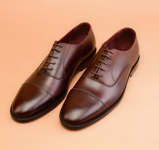 The Special Barn Red Oxfords