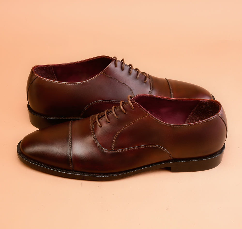 The Special Barn Red Oxfords