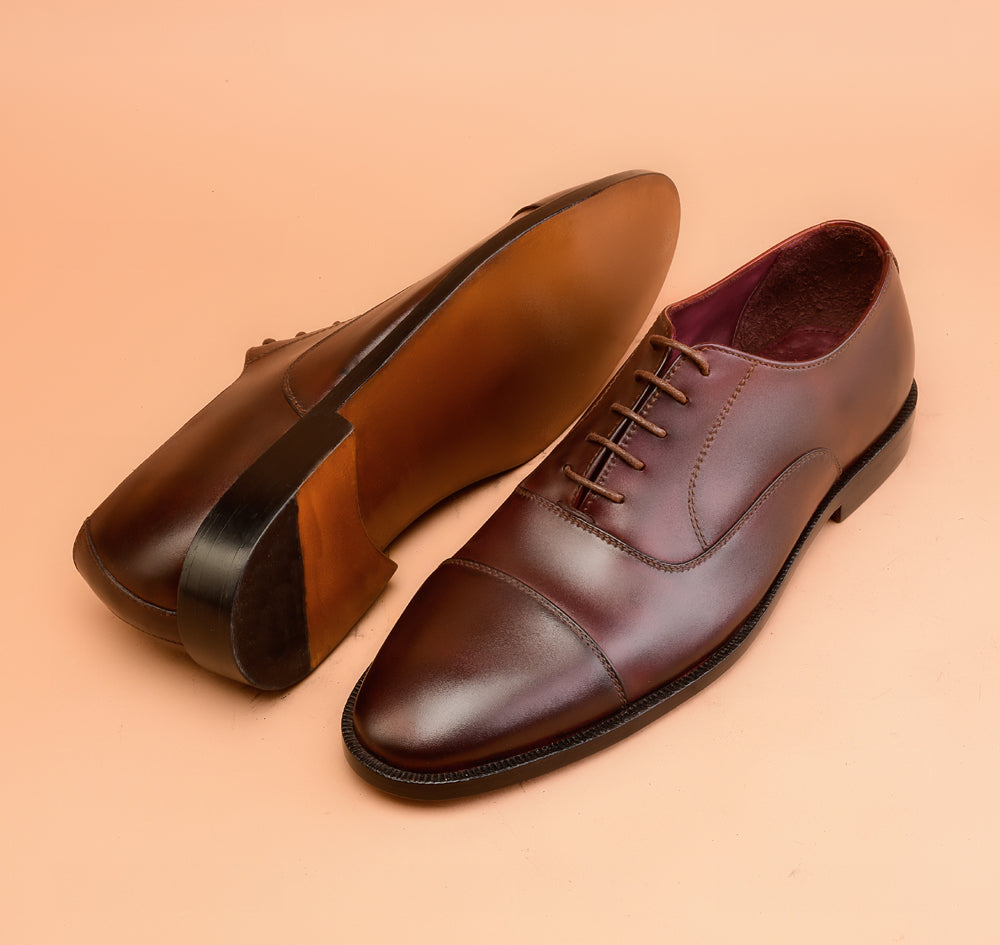 The Special Barn Red Oxfords