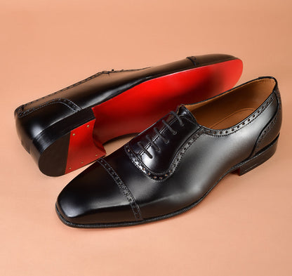 Christian louboutin Black Oxfords Dress Shoes