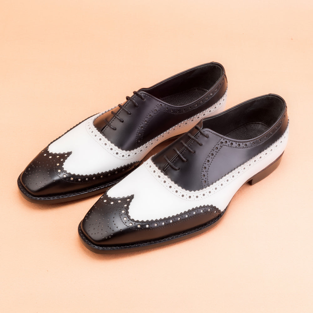 The Special Black And White Oxfords