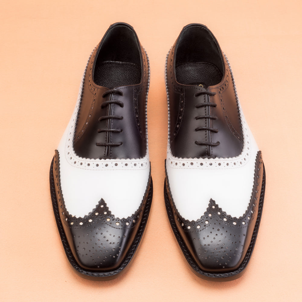 The Special Black And White Oxfords
