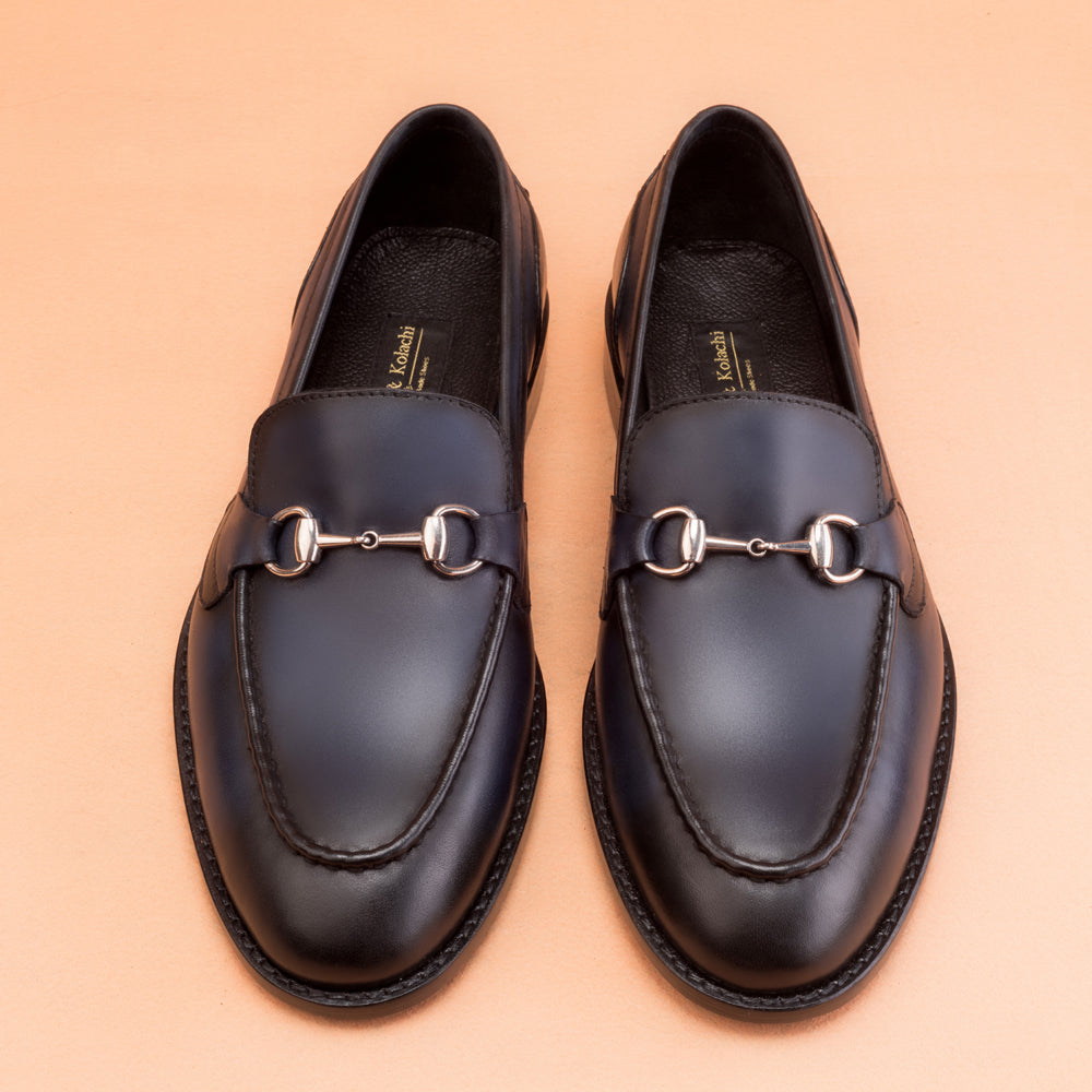The Classic Prussian Blue Loafers