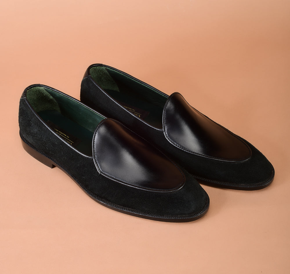 The Black Belgian Loafer
