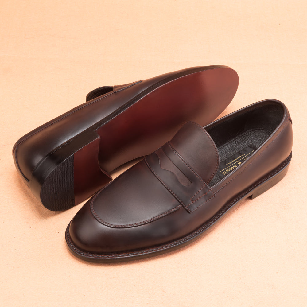 Cocoa Brown Penny Loafers