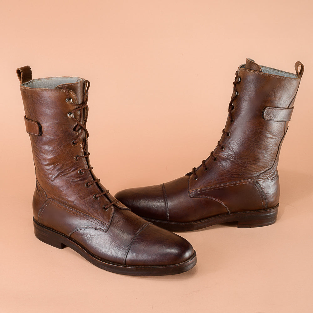 Tan Patina Boots