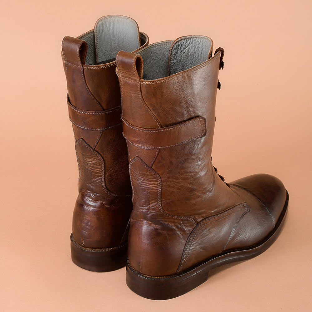 Tan Patina Boots