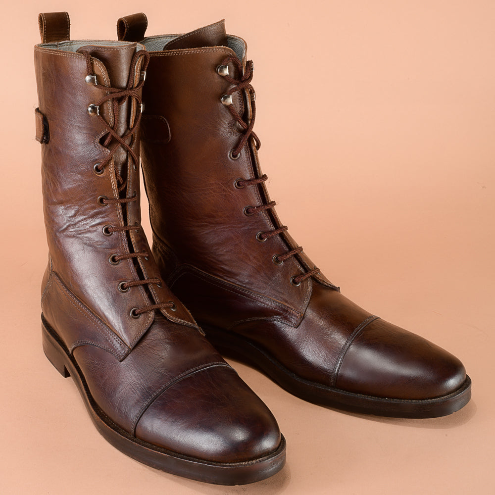 Tan Patina Boots