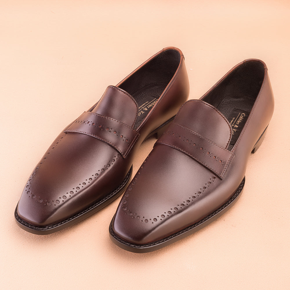 The Classic Bole Brown Loafers