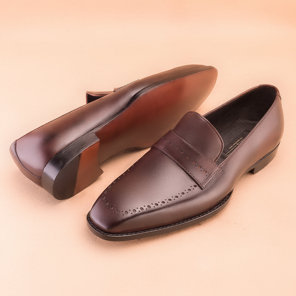 The Classic Bole Brown Loafers