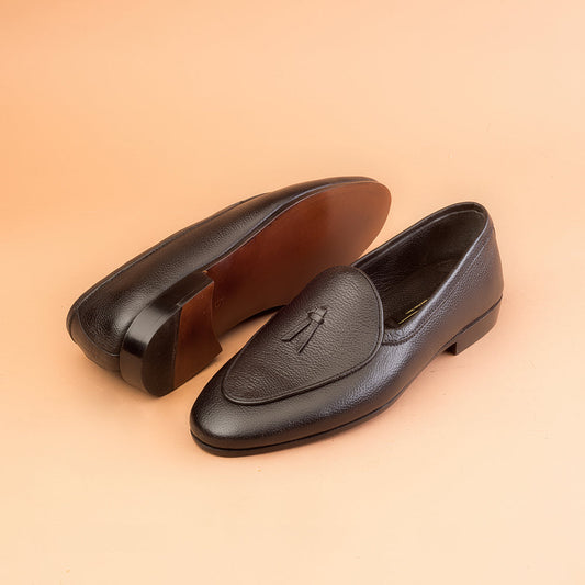 Black  Driving Loafers