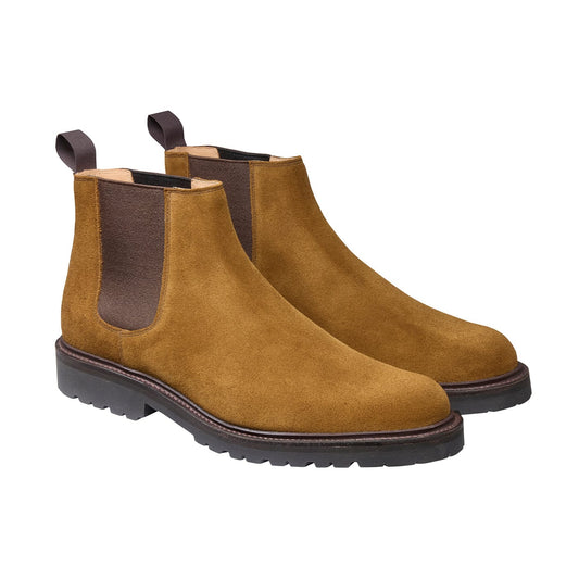 Elgin Chelsea Boot – Seaweed Repello Suede | Pellevista