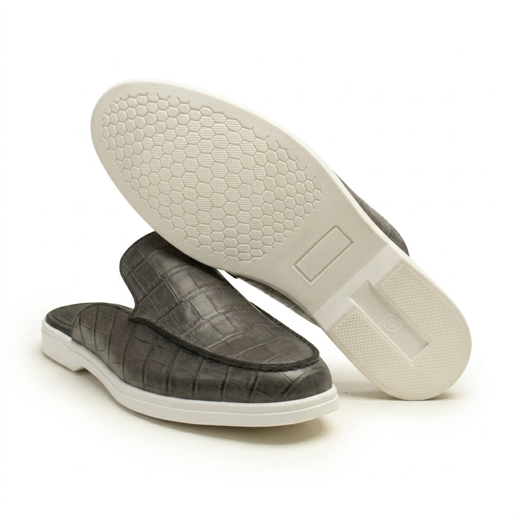 Geneva leather mules by LAURVELLI - view 3