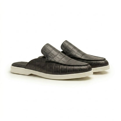 Geneva leather mules by LAURVELLI - view 2