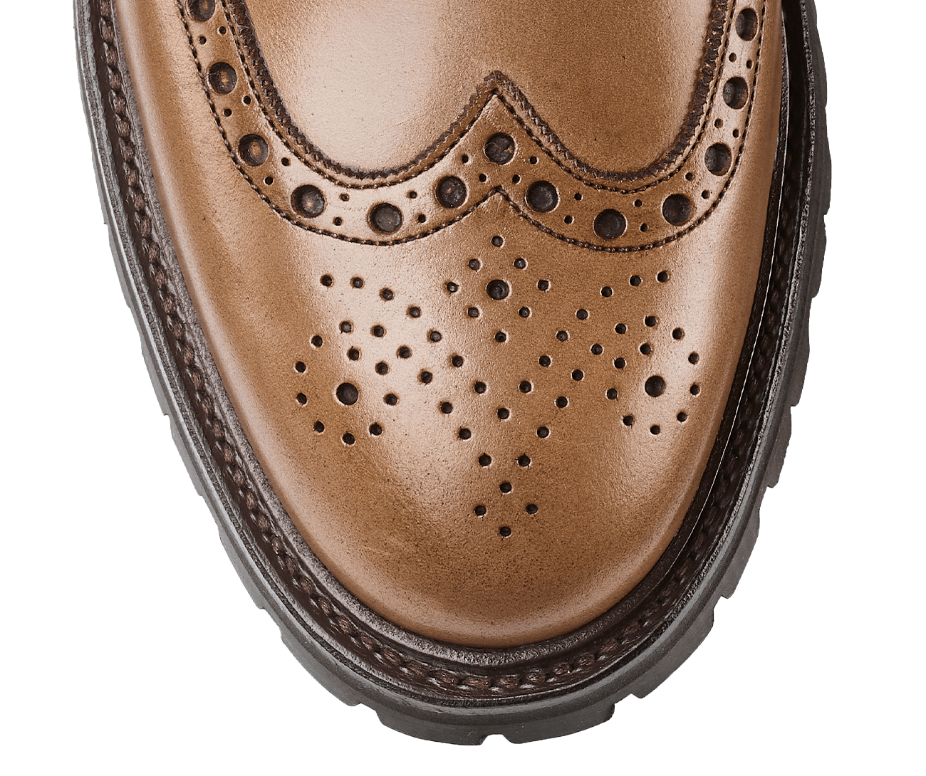 Harris Full Brogue Chelsea Boot – Sand Hurricane Hide | Pellevista