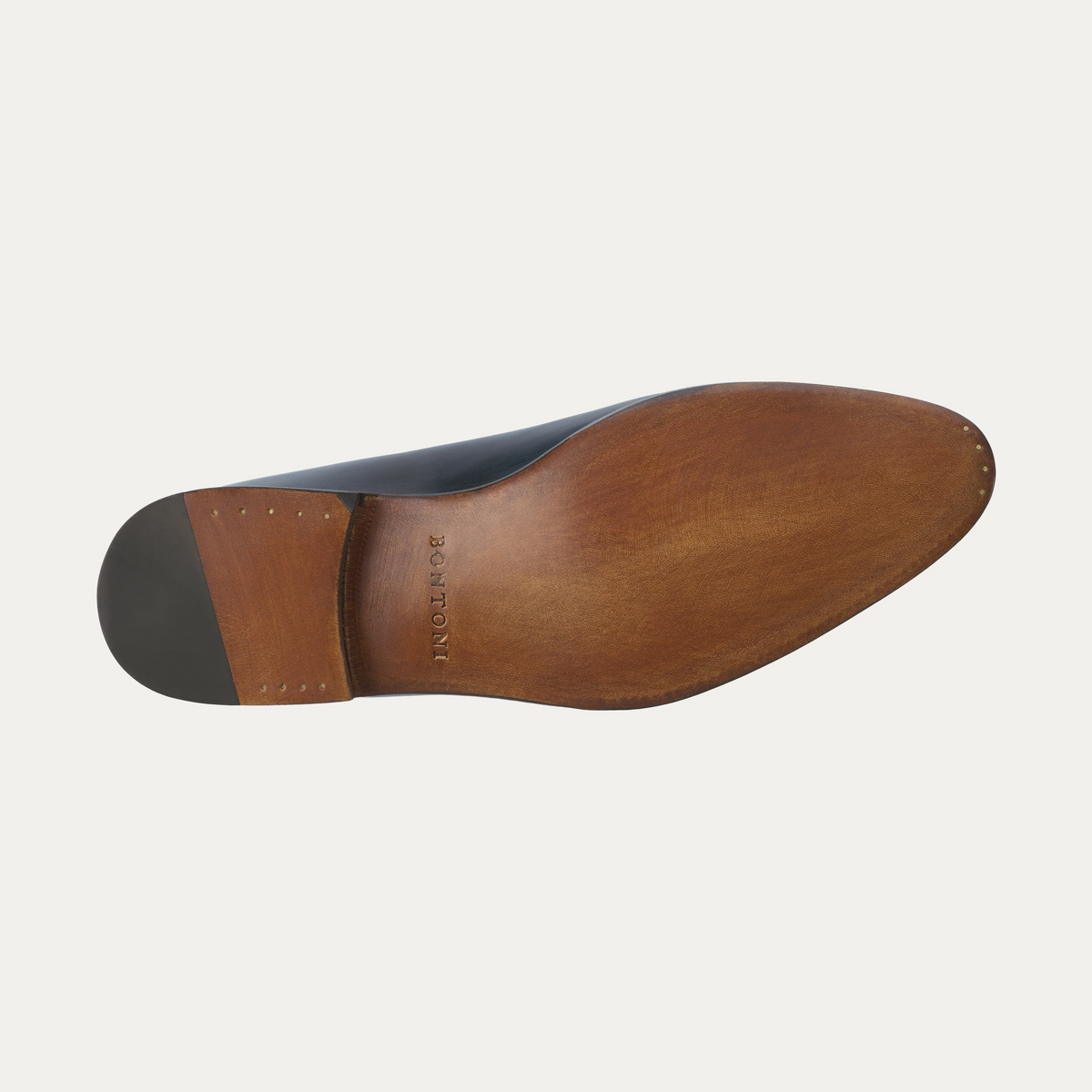 "Magnifico Reverse" Loafer with Tassels in Navy Blue