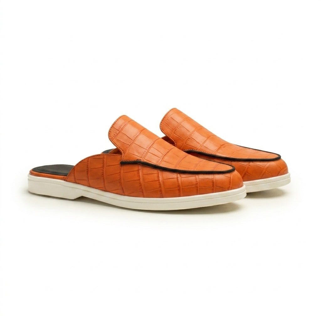 Viscount leather mules by LAURVELLI - view 2