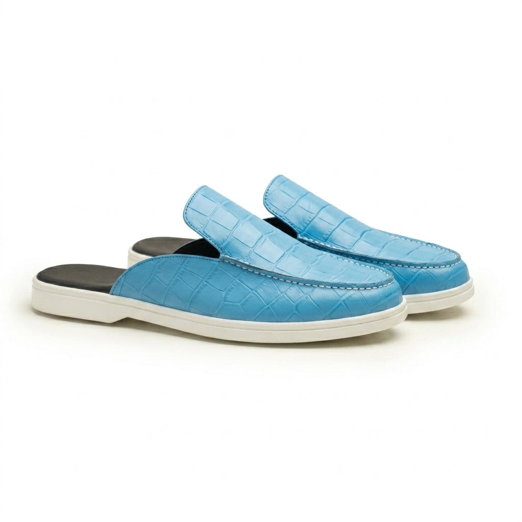 Ibiza leather mules by LAURVELLI - view 2