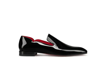 Black Patent Leather Loafers — Men's Dress Shoes | PelleVista