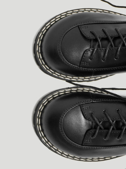 Black Barefoot shoes, barefoot ankle boots, mid calf leather boots men barefoot, handmade boots, zero drop boots, wide toe box boots